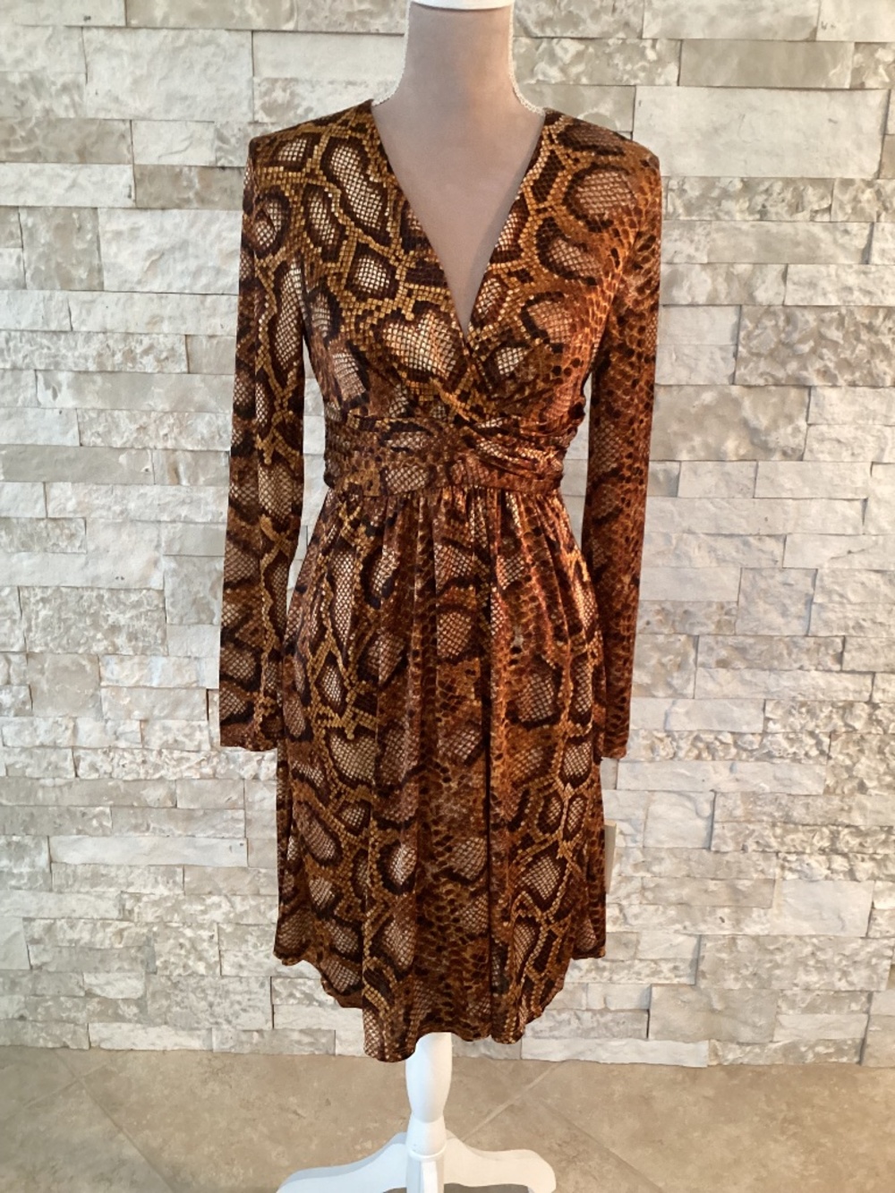 Altuzarra for Target Python Print Faux Wrap Dress (NWT)